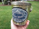 Nugget Brand-pure Lard  Baker  oregon  Packing Co  Pail W lid