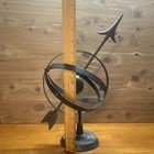 Vintage Brass Armillary Sphere Globe Nautical Tabletop Astrolabe Heavy Duty