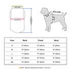 Fleece Dog Vest Sweater Warm Pullover Puppy Coat Jacket With Leash Attachment