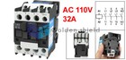 Cjx2-1810 Din Rail Mount Ac Contactor 3 Pole One No 110v Coil 32a 35mm   kd