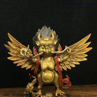 China Tibet Buddhism Temple Bronze Gilt Buddha Statue 1206