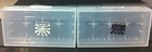 Brand New  2  Plastic Storage Case Holder  Boxes For 17650  18500  18650 Battery