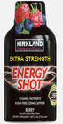 Kirkland Signature Extra Strength Energy Shot  48 Bottles  2 Flavors  2 Oz Each