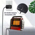 6v Ac Adapter For Mr  Heater Mh18 Mh18b Big Buddy Heater  f276127 F274800 Power