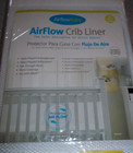 Airflowbaby Airflow Mesh Crib Liner White Extra-tall 14  New Breathablebaby