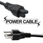 50 Pcs 6 Ft 3 Prong Mickey Mouse Power Cord Cable For Laptop Pc Printer Adapter