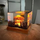 3d Mushroom Cloud Decorative Night Light Led Flameless Lamp For Home Decor