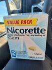 Nicorette 2mg Stop Smoking Aid Nicotine Gum  Original - 170 Count Bb 10 23