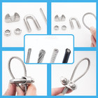 3 8 Inch M10 Wire Rope Cable Clip Clamp 304 Stainless Steel Wire Rope Clamp U 