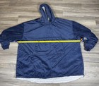 The Comfy Original Dark Blue Micro Fleece Sherpa Wearable Blanket One Size 