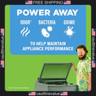 Affresh Washing Machine Cleaner  Helps Power Away Odor Causing Bacteria   Grime