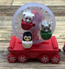 Mcdonald s Happy Meal Toys 2017 Holiday Express Train Lot Of 2   Caboose  Barbie