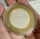 Harvey s Hotel Lake Tahoe Nv  10 Casino Strike  999 Silver Token