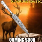 Damascus Spear Head  Medieval Hunting  Outdoor Hand Made Forged  Dm sp 001-09