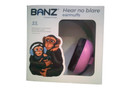 Baby Banz Hear No Blare Earmuffs Infant Hearing Ear Protection 0-2 Years Pink