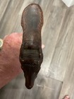    antique 19th Century Wooden Hand Carved Native Indian   Horse Walking Stick   