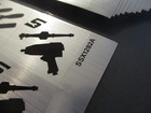 Vintage New Snap On Tools Tool Box Cabinet Stickers - Decal  Ssx1282a