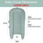 Waterproof Corduroy Lounger Cover For Dockatot Deluxe  Docks   Breathable Cotton