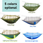 660lbs Double Person Camping Hammock Tent With Mosquito Net Hanging Bed Portable