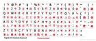 Chinese-english Keyboard Sticker Label Non Transparent White