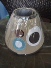  Nursery Lamp Shade With Abstract Design  Biege And Brown  New