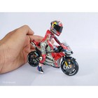 Diecast Maisto Dovizioso 2018 Ducati With Figure Skala 1 18 Rare No Box  