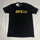 New Ufc 278 Graphic T Shirt Size Medium Black Ufc Promo Usman Vs Edward   s 2