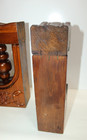 Vintage Handcrafted Wooden Corbels W  Floral Rosette Carved Wall Brackets