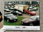 Aston Martin Db7 I6 1996 Two Press Photos - Yellow Coupe 1aml And Volantes 10x8