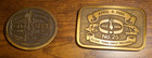Lot Of 8 Old Ben Coal Mining Production-longwall-tonnage Record Belt Buckles