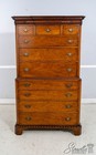 Lf69056  Antique 18th Century English Walnut Chest On Chest