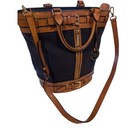 Michael Kors Retired Kingsbury Bucket Bag  Navy In Nice Condition 
