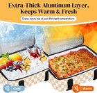 Coobiiya Insulated Casserole Carrier Thermal Tote Fits 9x13 Dish