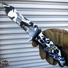 9  Tactical Military Army Spring Open Assisted Folding Rescue Pocket Knife Blade