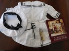 American Girl Samantha Middy Dress With Tam First Version New Retired Htf