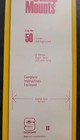 Showgard 215 50 Clear Stamp Mounts Pack Of 15 Cut To Fit Nos