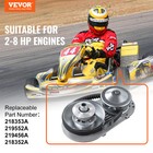 3 4  Go Kart Torque Converter Clutch Belt Kit 10t 12t For Comet Tav2 30 218353a