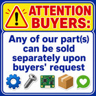 Slot Machine Lot Of 13 Replacement Parts Sammy Fire Drift Pachislo As Is Look
