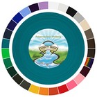 1  Turquoise Webbing - 30  Colors - Edc Polypropylene Webbing For Climbing 10yds