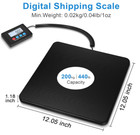 Bascula Digital Industrial Commercial De Peso Para Negocio Plegable 200kg 440lb