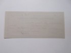 1915 Frostburg Mining Journal Subscription Receipt Invoice Frostburg  Md