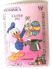 1984 Disney s Commonwealth Of Dominica Easter Postage Stamp 6-ct    Sp 18