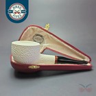 Mbsd Meerschaum Deluxe Rustic Pot Block Meerschaum Pipe  Briar-mortise  9mm
