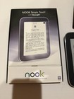  never Used  Barnes   Noble Nook Simple Touch Glowlight- 2 Gb
