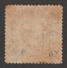New South Wales  Scott  42  Used  F  1sh Queen Victoria  1860  Radial Cancel