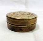 1920s Powder Compact Cherubs Flower Basket Vanity Collectible Mirror Compacts