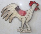 Antique Old Rooster Weather Vane Huge Weathervane 25 25 Inch