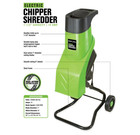 Portland 14 Amp  1-1 2 In  Capacity Corded Electric Chipper Shredder