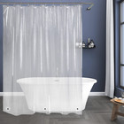 Shower Curtain Liner  Long Plastic Liner Peva Bathroom Waterproof