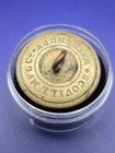 Civil War Virginia Staff Officer State Seal Coat Button